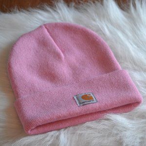 Pink Carhartt Beanie